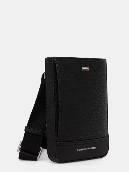 Tommy Hilfiger torbica iz umetnega usnja črna