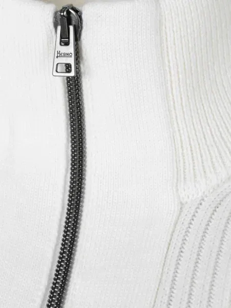 Cardigan Herno tricotate alb