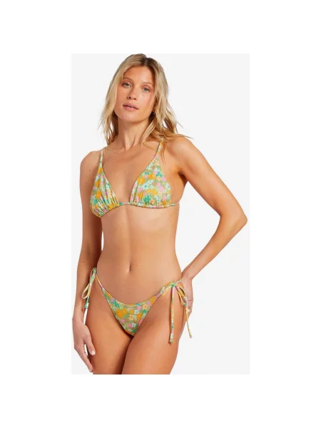 Majtki bikini Billabong On The Bright pomarańczowe różowe L zielone