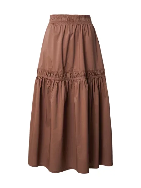 VERO MODA Sukně VMFRIBA čokoládová