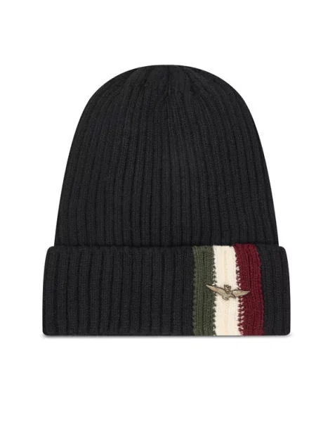 Шапка Aeronautica Militare чорна