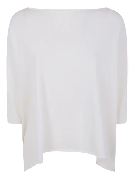 Tricou Liviana Conti din jerseu alb