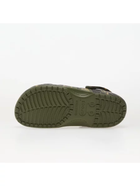 Камуфлажни класически маратонки Crocs зелено