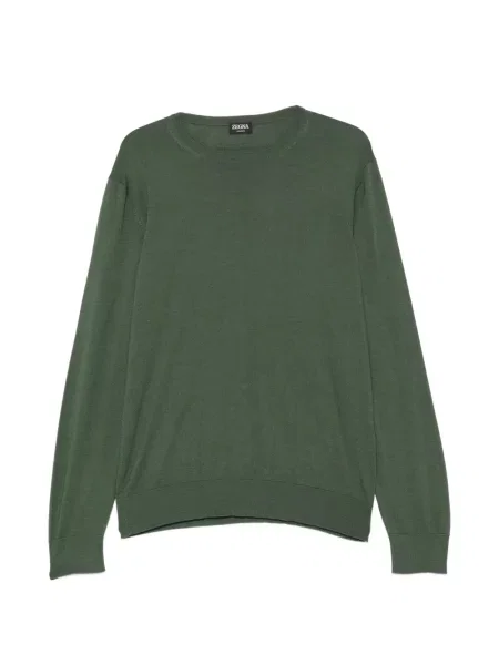 Lung pulover Zegna verde