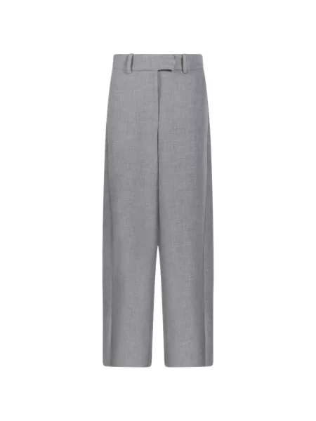 Cu centură pantaloni Oscar The Collection gri