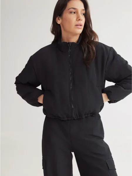 Geacă de primăvară-toamnă Lit' negru