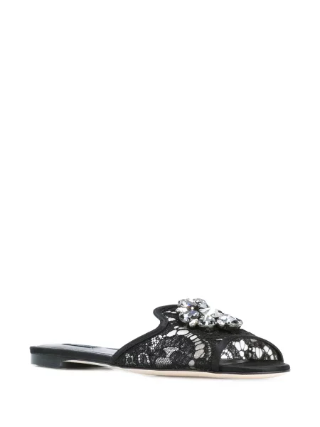 Καρφίτσα Dolce & Gabbana με δαντέλα μαύρο