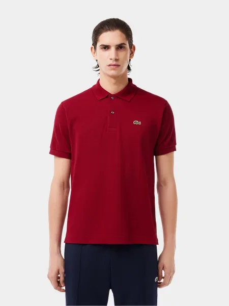 Lacoste Поло бордовий