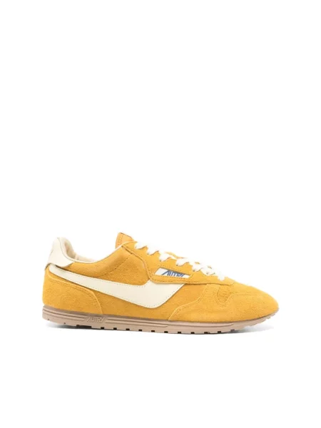 Sneakersy Autry żółte