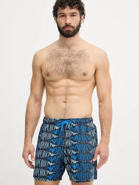 Emporio Armani Underwear σορτς μαγιό Ανδρικά μπλε