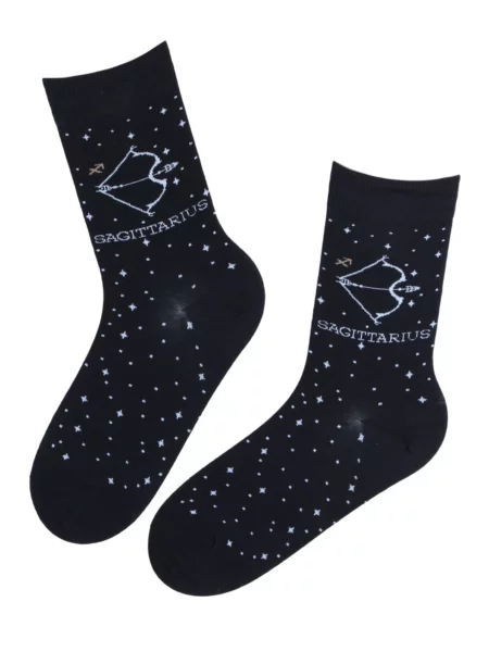 Sokisahtel Ponožky SAGITTARIUS constellation socks zmiešané farby