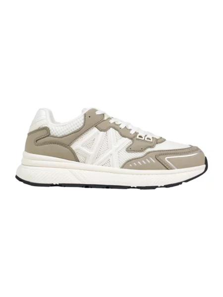 Sneakersy Armani Exchange beżowe