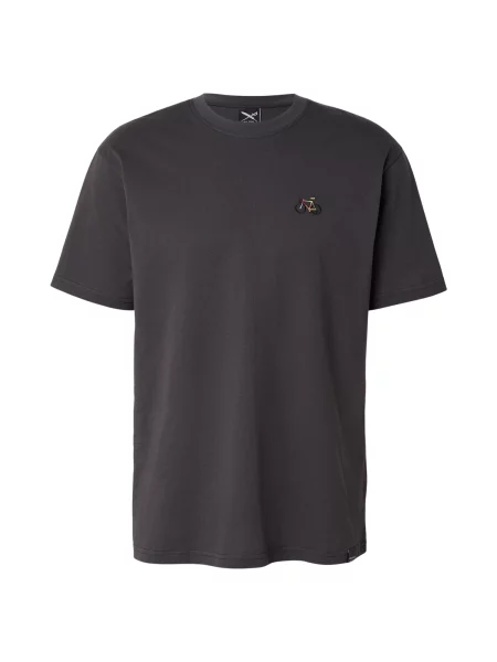 Iriedaily Tricou Peaceride închis gri