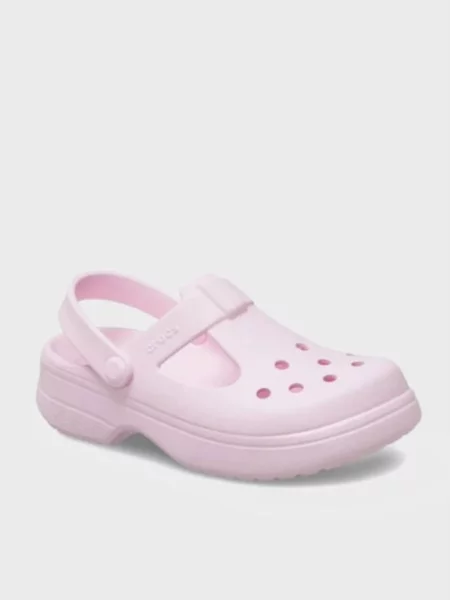 Дитяче Сабо Crocs світло-рожевий синтетичний рожеві
