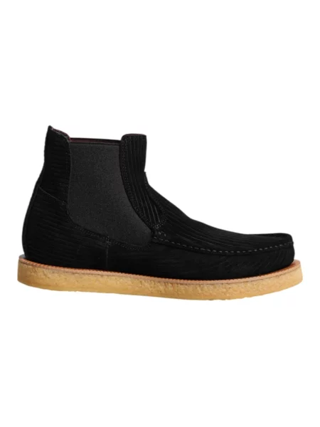 Botki Dolce And Gabbana zamszowe wsuwane czarne