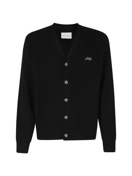 Cardigan Drole De Monsieur cu autograf negru