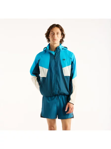 Kurtka New Balance – niebieska