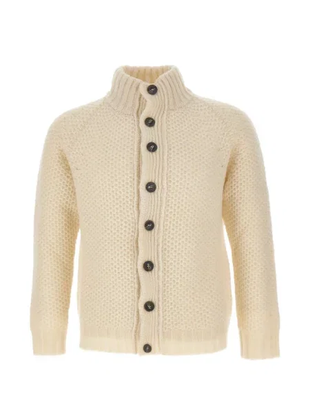 Cardigan Alpha Studio alb