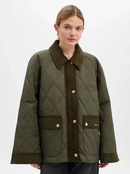 Barbour Kurtka pikowana Kobiety 34 zielony
