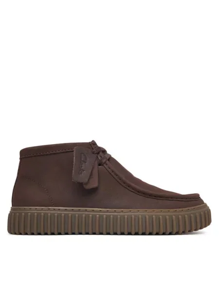 Cipele Clarks Torhill Hi smeđa