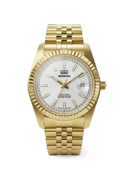 Ceas Richelieu Swiss alb