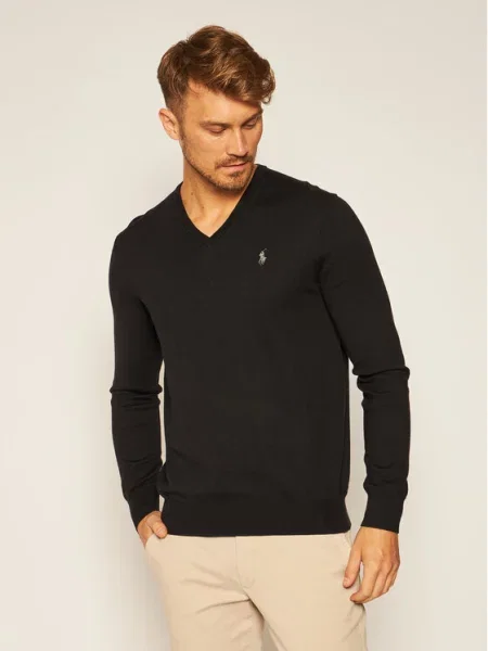 Polo Ralph Lauren Svetr Ls Sf Vn Pp černá