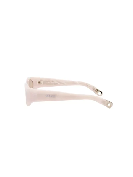 Okulary przeciwsłoneczne Jacquemus białe