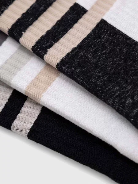 Skarpety z detalem z logo w zestawie 3 szt. model ‘BOLD’ Adidas czarne