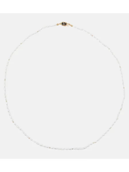 Colier Valentino alb