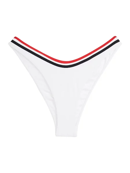 Tommy Hilfiger Stroje kąpielowe Kobieta L Bikini z Wysokim Stanem biały