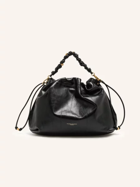 Shopperka Gianni Chiarini skórzana czarna