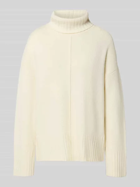 Sweter o kroju relaxed fit z dodatkiem wełny model ‘Ilianer’ Guido Maria Kretschmer Woman biały