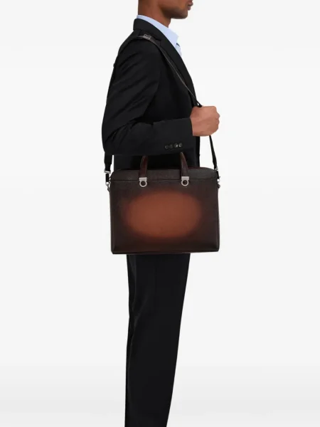 Geantă Ferragamo maro