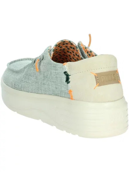 Pantofi Pitas verde
