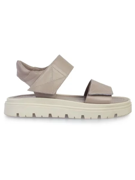 Кожаные босоножки Modamilano коричневые