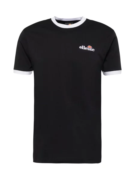 ELLESSE Tricou Meduno negru alb