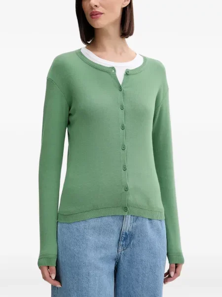 Cardigan Benetton verde