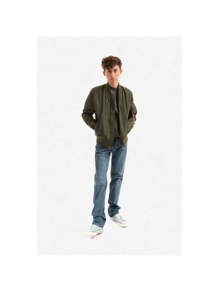 Alpha Industries kurtka bomber TT przejściowa zielony