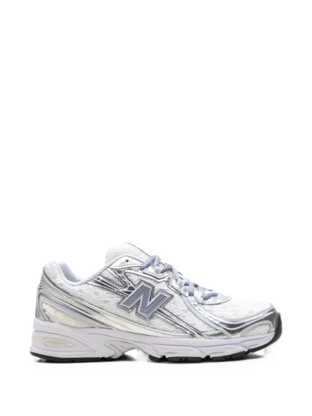 Sneakerși New Balance din dantelă alb