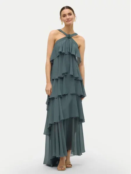 Φόρεμα βραδινό Vero Moda πράσινο