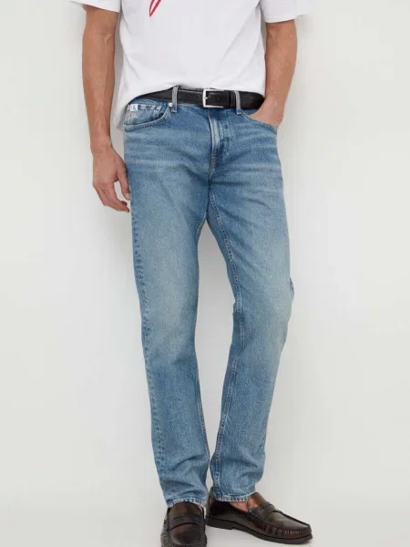 Farmerek Calvin Klein Jeans kék