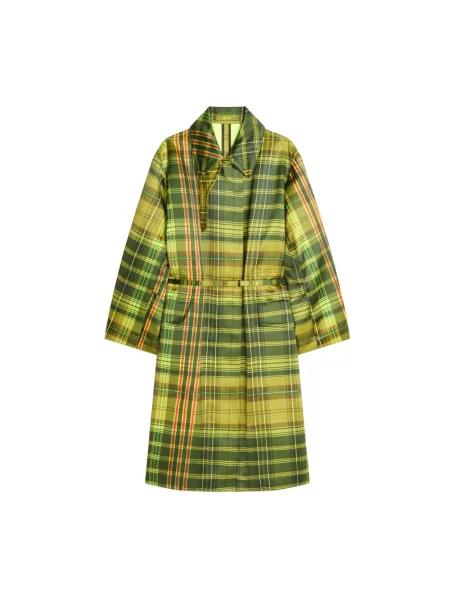 Płaszcz Dries Van Noten w kratę