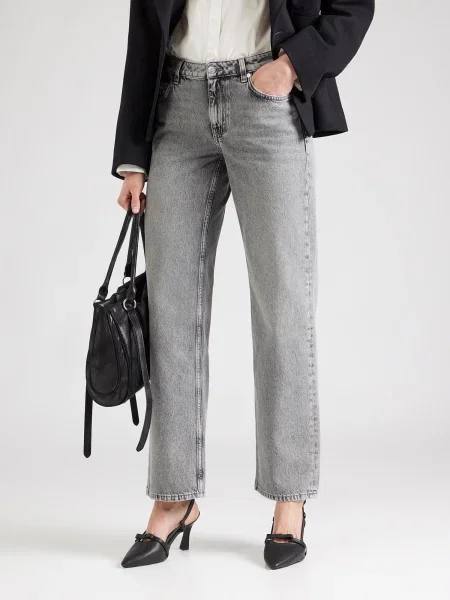 & Other Stories Kavbojke denim siv