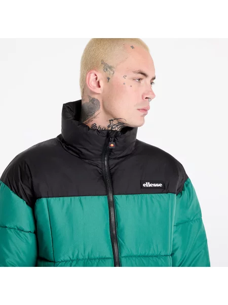 Kurtka ocieplana Ellesse Argent Padded black / green czarna