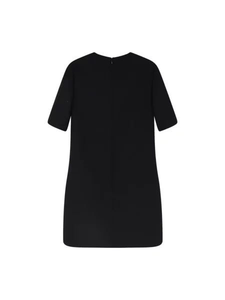 Sukienka mini Valentino Garavani wełniana czarna