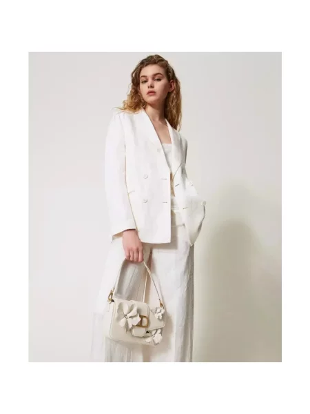 Torebka crossbody Twinset beżowa