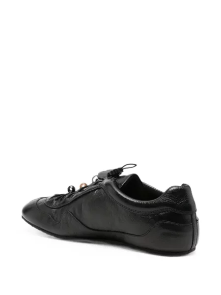 Δερμάτινα sneakers Cecilie Bahnsen περιδέραιο μαύρο