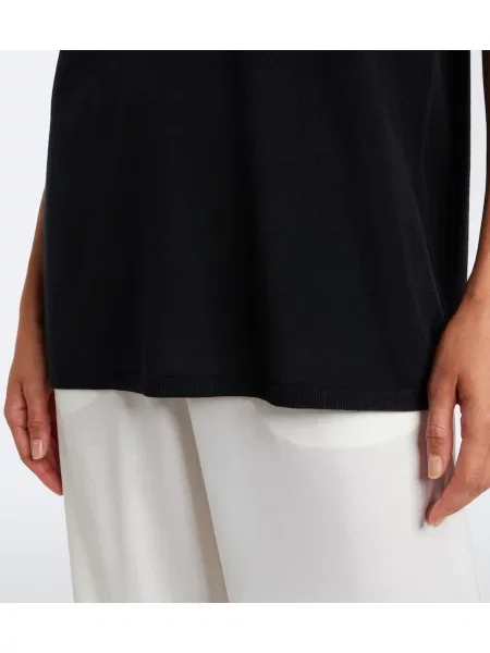 Tricou Toteme tricotate negru