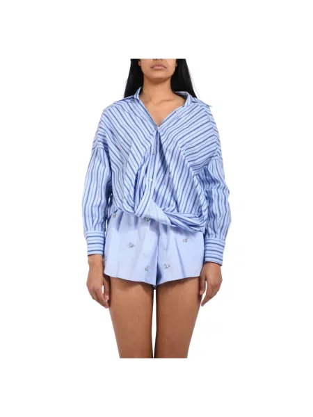 Sukienka koszulowa A Paper Kid niebieska