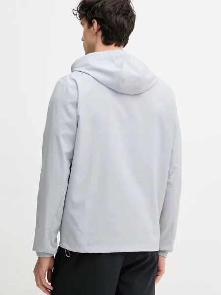 Kurtka Under Armour Rival Woven Windbreaker mod gray/mod gray/white szara